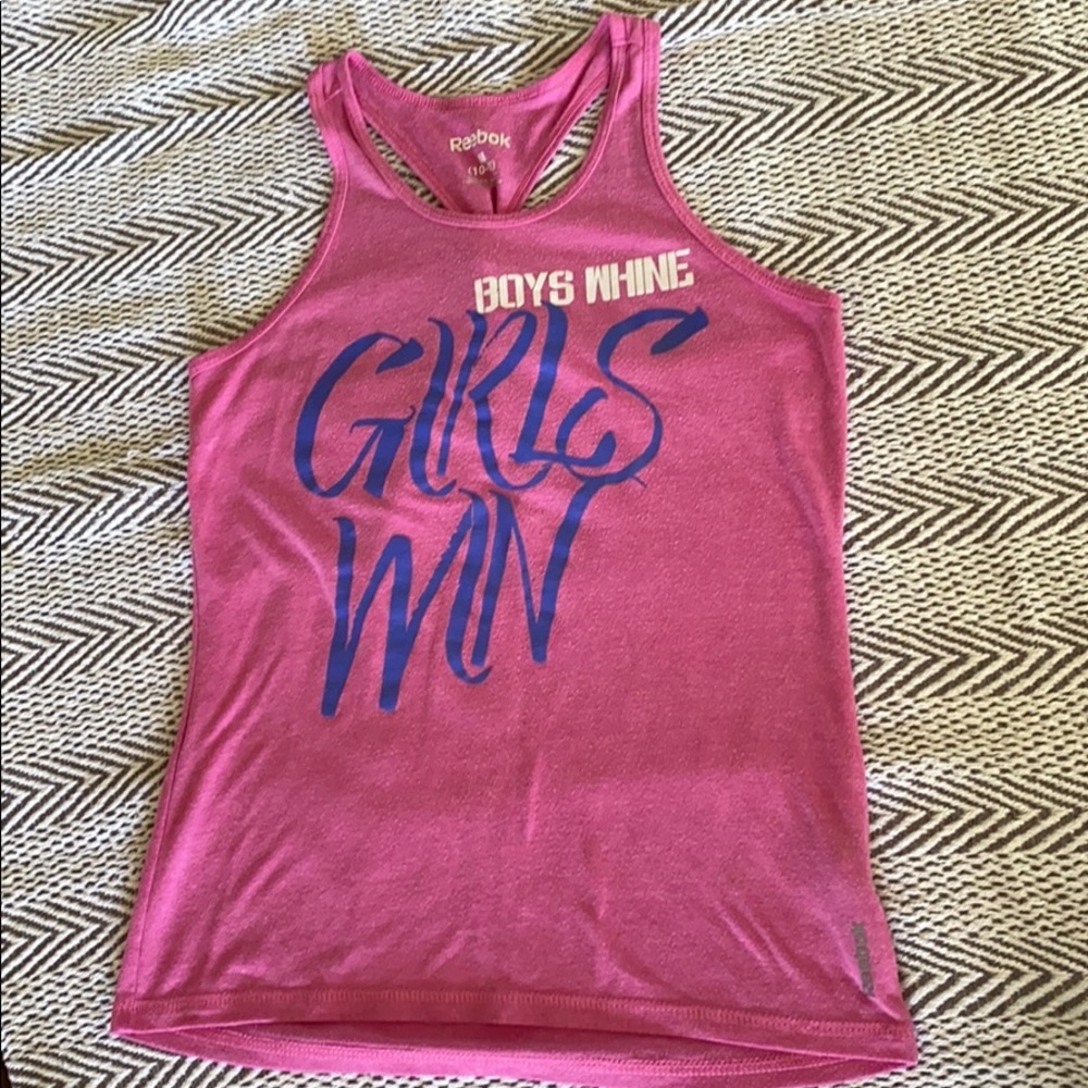 Pink tank top